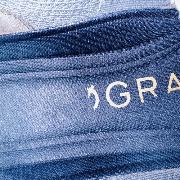 Cole Haan Shoes Mens 13 Gray Knit Zerogrand Stitchlite Wingtip Oxford Sneakers - Picture 9 of 12